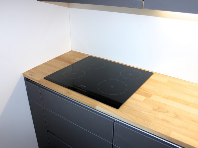 Küche in Anthrazit | Schreinerei Leim&Späne München