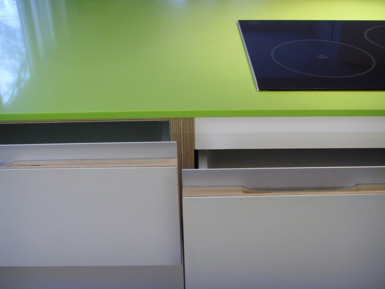 Küche mal grün | Schreinerei Leim&Späne München